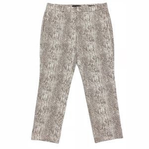 Banana Republic snake print pants size 6